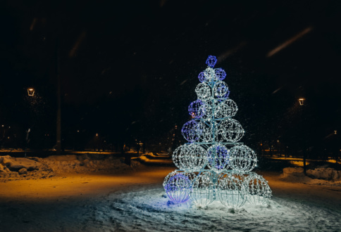 Новогоднее оформление улиц в Нижнем Новгороде-1