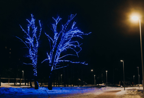 Новогоднее оформление улиц в Нижнем Новгороде-1