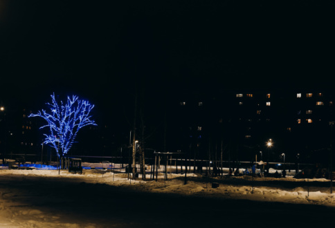 Новогоднее оформление улиц в Нижнем Новгороде-1