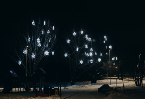 Новогоднее оформление улиц в Нижнем Новгороде-1