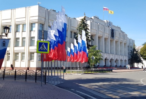 Праздничное оформление ко Дню Города г. Ярославль-1