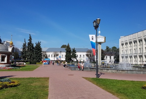 Праздничное оформление ко Дню Города г. Ярославль-1