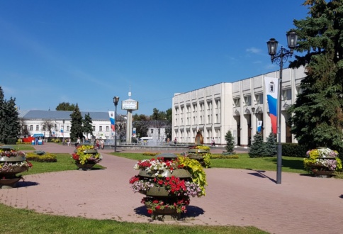 Праздничное оформление ко Дню Города г. Ярославль-1