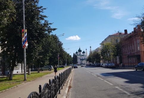 Праздничное оформление ко Дню Города г. Ярославль-1