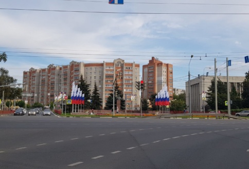 Праздничное оформление ко Дню Города г. Ярославль-1