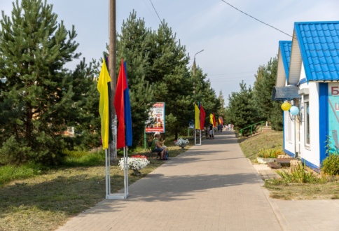 Праздничное оформление ко Дню Города в г. Дорогобуж-1