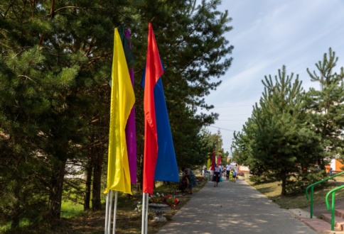 Праздничное оформление ко Дню Города в г. Дорогобуж-1