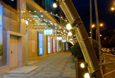 Световое оформление арок в г. Краснодар-1
